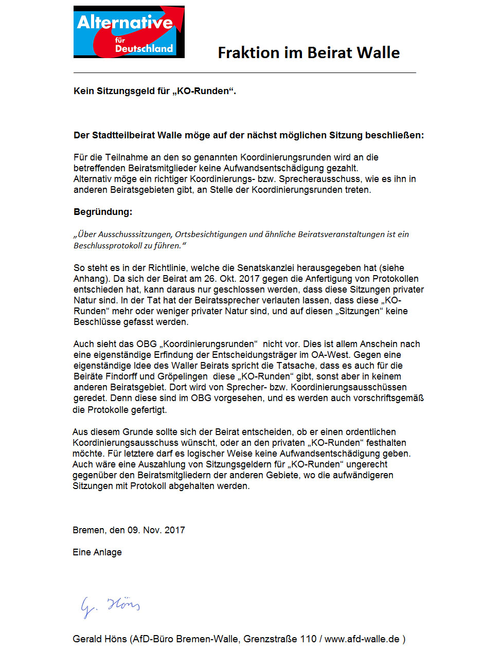 kein Geld K.O.Runden